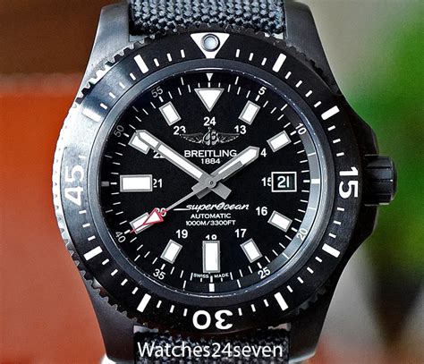 breitling superocean 44 blacksteel review